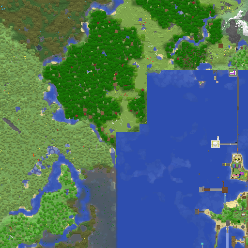 A rendered section of Monkey Island’s terrain